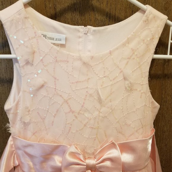 Girls Pink Bonnie Jean dress - Picture 2 of 5